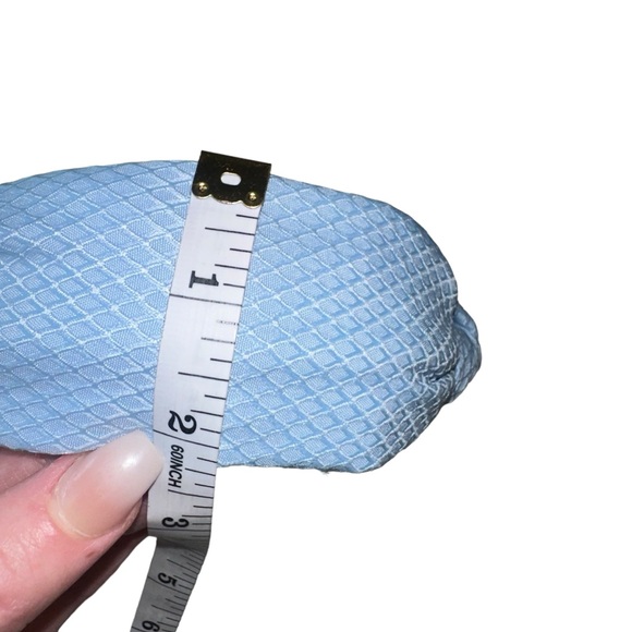 Blue Fabric Top Knot Headband Women’s or Girls - Picture 6 of 10